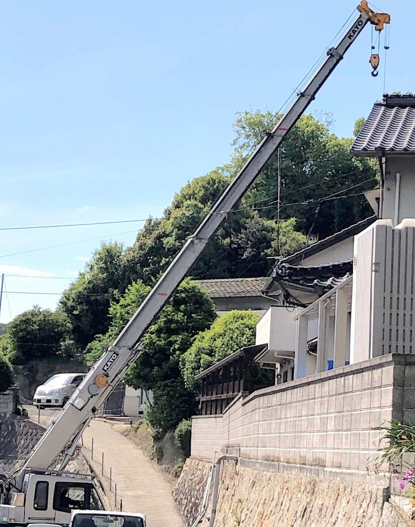 クレーン車両
